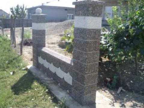 Gard din beton modular Suceava