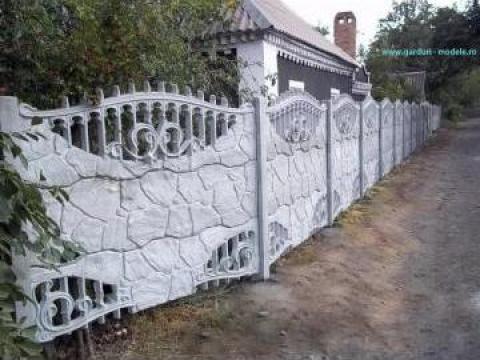 Gard prefabricat din beton armat 83, 81, 80