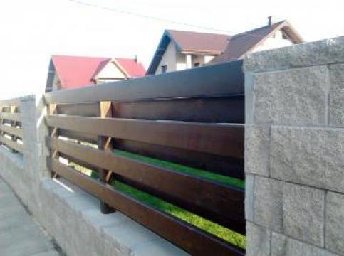 Gard si poarta din lemn - Suceava, Iasi, Neamt, Botosani