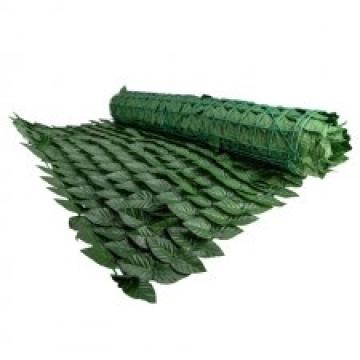 Gard viu artificial PVC, 1x5m