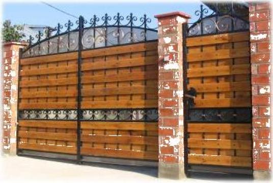 Garduri si porti ornamentale din fier forjat
