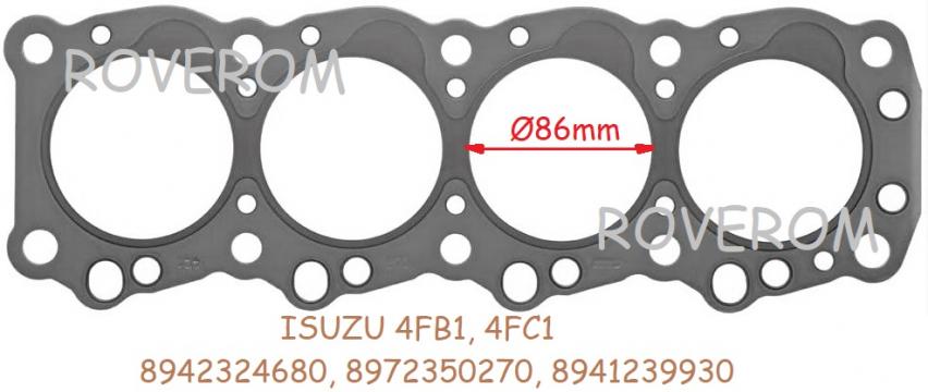 Garnitura chiuloasa Isuzu 4FB1, 4FC1, Dynapac, Iseki TE4370