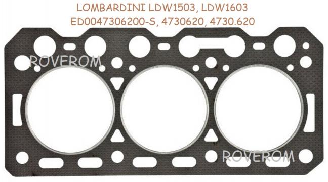 Garnitura chiuloasa Lombardini LDW1503, LDW1603