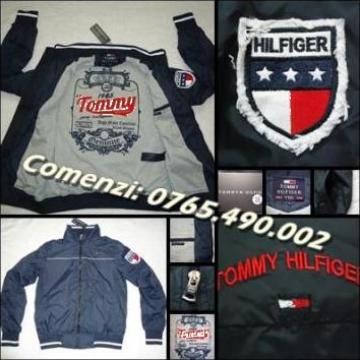 Geaca barbateasca fas bleumarin Tommy Hilfiger