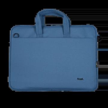 Geanta laptop Trust Bologna Eco 16", albastru