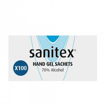 Gel antibacterian Sanitex 70 % alcool 60 ml cu picurator