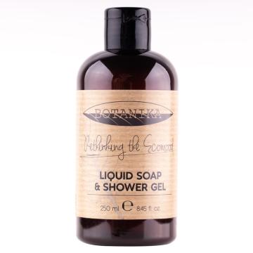 Gel de dus si maini 250ml - Botanika Ecolabel Nordic Swan
