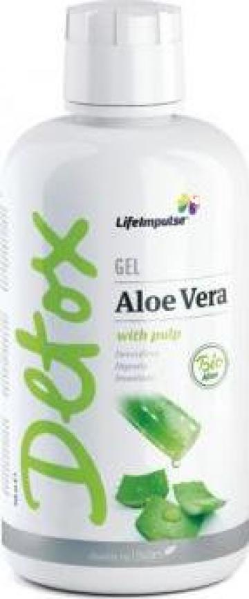 Gel detoxifiant cu pulpa de Aloe Vera Bio Life Impulse