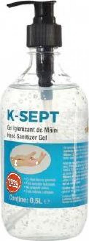 Gel dezinfectant de maini K-Sept 0.5 litri