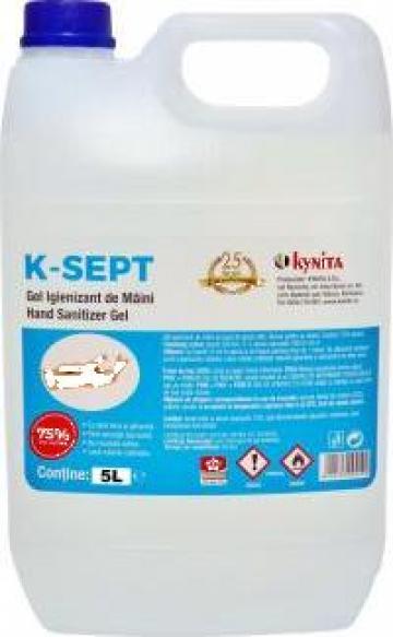 Gel dezinfectant de maini K-Sept 5L