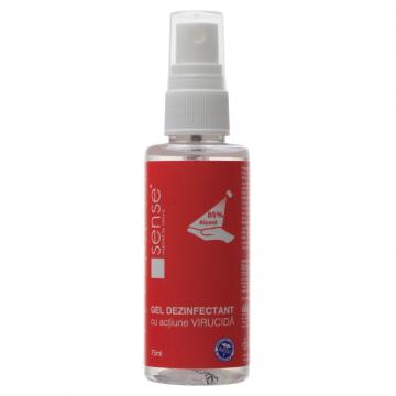 Gel dezinfectant maini, spray, Sense 75ml