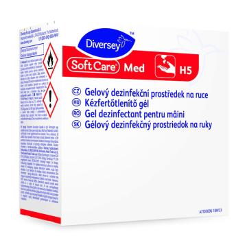 Gel dezinfectant pentru maini Soft Care Med H5 6x0.8L