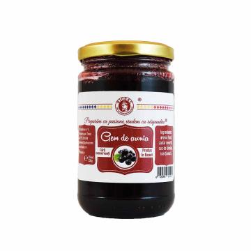 Gem de aronia preparat traditional, 314ml/330gr