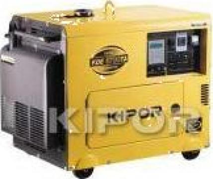Generator cu automatizare diesel 4.5kw Kipor KDA 6700 TAO