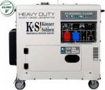 Generator de curent 6,8 kw insonorizat KS 9200DE-1/3 HD ATSR