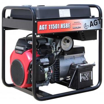 Generator de curent monofazat AGT 11501 HSBE, motor Honda