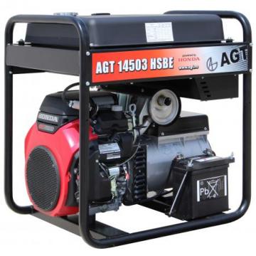 Generator de curent trifazat cu motor Honda AGT 14503 HSBE