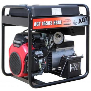 Generator de curent trifazat cu motor Honda AGT 16503 HSBE