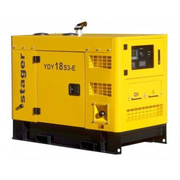 Generator insonorizat 18 kVA, silent 1500rp, YDY18S3 Stager