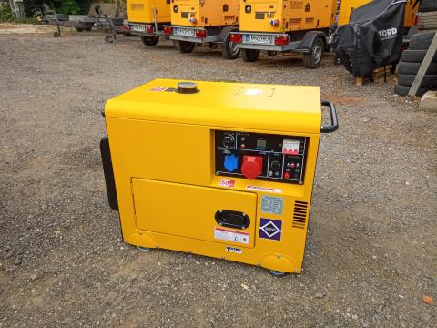 Generator trifazic 7,5Kw diesel silent