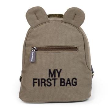 Ghiozdan copii My First Bag, Khaki Childhome