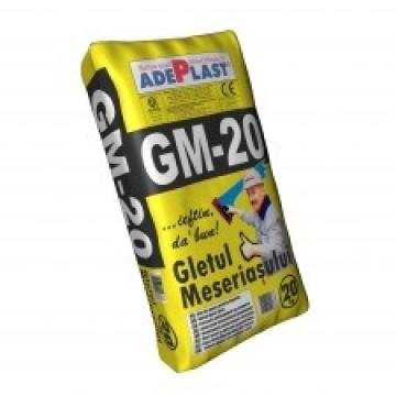Glet de finisare pe baza ipsos GM-20