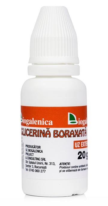 Glicerina boraxata cu nistatina - 20 g