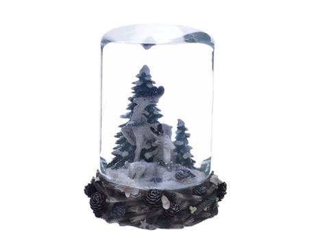 Glob alb cu zapada 12cm