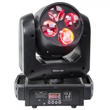 Glob disco Moving Head Ibiza Light BEE40-LED, 4 x 10W, DMX