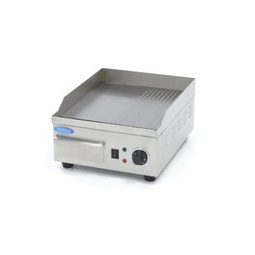 Gratar electric, suprafata neteda/striata, putere 2000 W