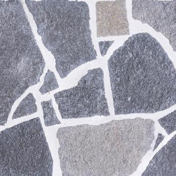 Gratar gradina mare - placat cu piatra poligonala Kavala