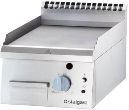 Gratar simplu pe gaz cu suprafata neteda 400x700x250 mm