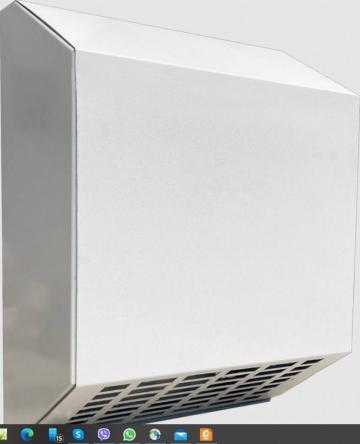 Grila ventilatie Aerauliqa TRM 150 ISO cu Atenuator Zgomot