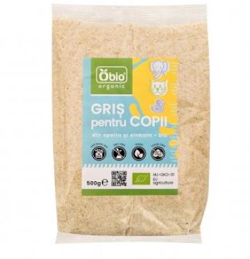 Gris pentru copii eco 500g Obio
