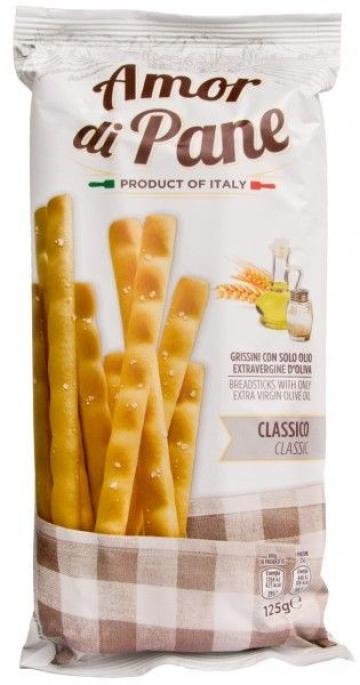 Grisine Amor Di Pane clasice, 125g