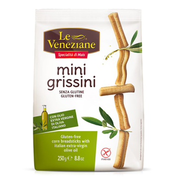 Grisine mini fara gluten cu ulei de masline 250g