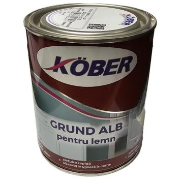Grund alb pentru lemn si binale 0.75litri