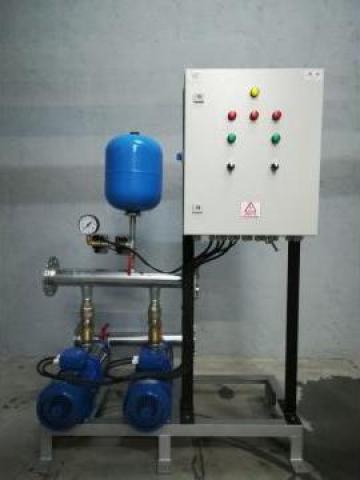 Grup de pompare incendiu, hidranti, (1A+1R), 2 x 15 mch