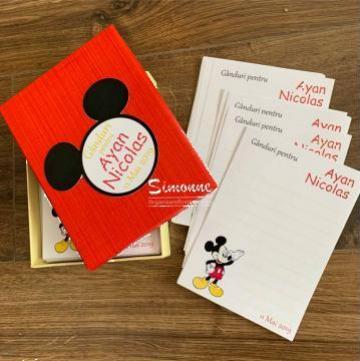 Guest book personalizat Mickey Mouse