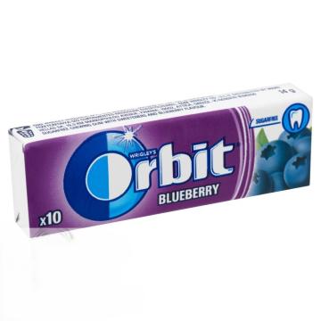 Guma de mestecat Wrigley's Orbit fara zahar 14 g afine