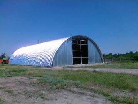 Hala autoportanta - semirotunda - hangar utilaje