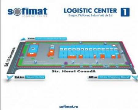 Hala logistica depozitare productie Brasov Tractorul Coresi