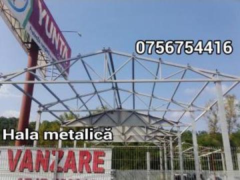 Hala metalica 10*20m, ferme si stalpi