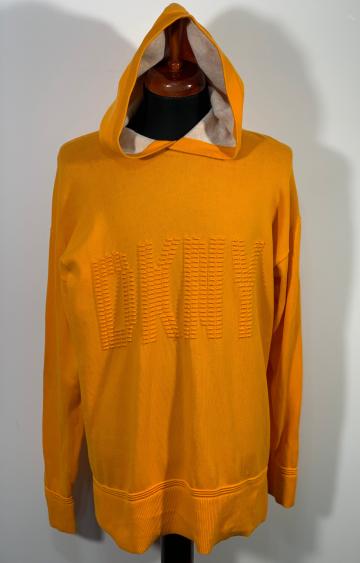 Hanorac cu gluga DKNY marimea M fit L barbat