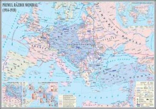 Harta scolara istorie Primul Razboi Mondial