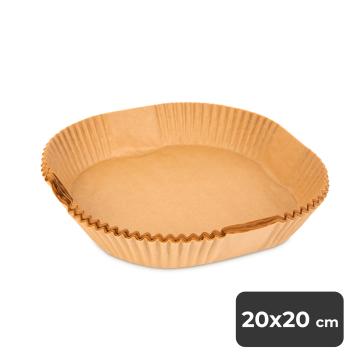 Hartie de copt pentru friteuza cu aer - patrata - 20 cm