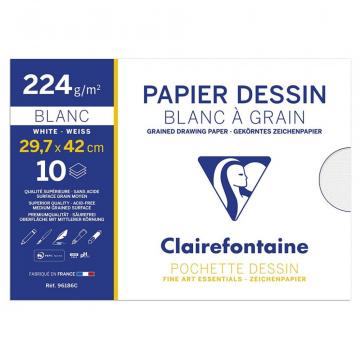 Hartie desen A3, 10 coli, Clairefontaine