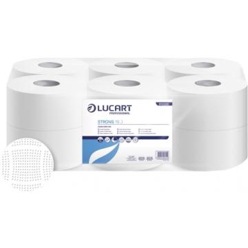 Hartie igienica 2 straturi, Jumbo Lucart, Strong 19J