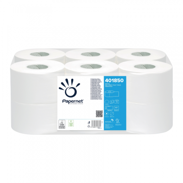 Hartie igienica mini jumbo, 170m, Papernet 12 buc/ bax