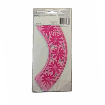 Hartii invelire briose roz cu floare, 18 buc. - Wilton